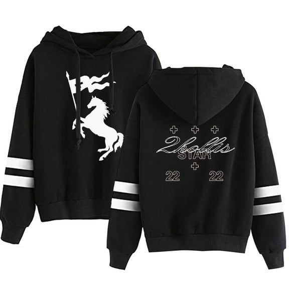 2hollis Merch 22 22 Logo Men/Women Hooded Sweet Streetwear Hooded Long Sleeve