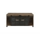 thumbnail image 4 of Mesa Casafoyer Nineel Wood con 2 puertas, roble rústico, color negro, 4 of 5