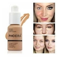 Matte Oil Control Concealer Foundation Cream,PHOERA New 30ml Long