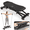 BLACK, variant on Fahuac Sliding Ski Simulator with Resistance Bands - Indoor Skiing Fitness Equipment for Home Gym, With Resistance Bands & Non-Slip Base, Full-Body Cardio Training Machine for Core, Leg & Arm Workout
