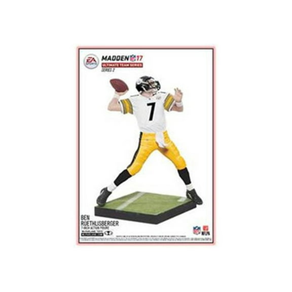 McFarlane NFL EA Sports Madden 17 Ultimate Team Series 2 Ben Roethlisberger Action Figure (White Jersey)