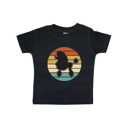 

Inktastic Poodle Dog Vintage Silhouette Gift Baby Boy or Baby Girl T-Shirt