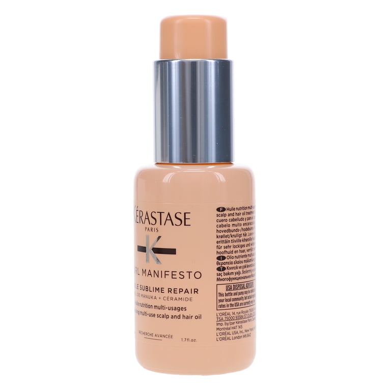 Kérastase, Curl Manifesto Sublime Repair Oil, 1.7 oz - Walmart.com