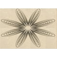 thumbnail image 1 of Ahgly Company Indoor Rectangle Patterned Wheat Beige Area Rugs, 2' x 3', 1 of 1