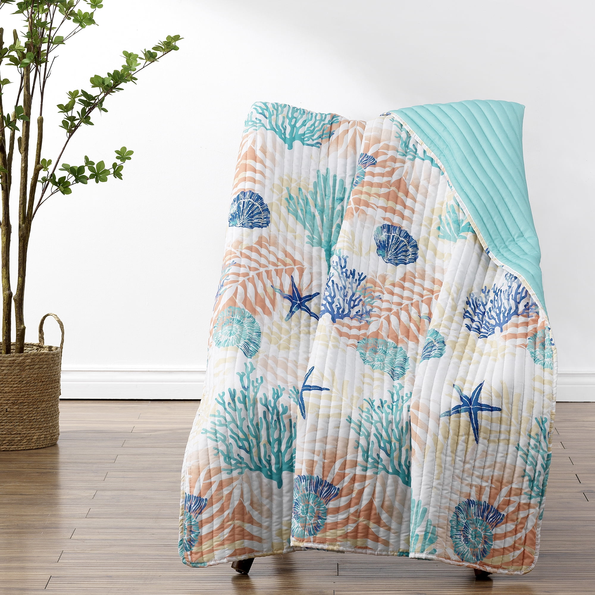 Greenland Home Montego Quilted Throw Blanket - Walmart.com