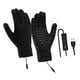 thumbnail image 4 of Guantes calefactables para hombre y mujer, ligeros, portátiles, antideslizantes, con 3 modos de calefacción. VM01 negro, 4 of 9