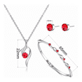 thumbnail image 2 of Conjunto De Joyas Para Mujer Roja Malubero Mujer, 2 of 3