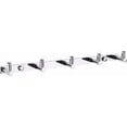 thumbnail image 1 of Gancho de pared Toallero simple de acero inoxidable Abrigo Albornoz Ropa Pather Toalla de té montada en la pared para baño Inodoro Familia 5 ganchos, 1 of 5