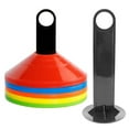 thumbnail image 4 of Support de Cône d'Entraînement Stable Résistant à l'Usure Bonne Performance Antidérapant Durable Rangement Compact pour Soccer, 4 of 7