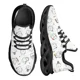 thumbnail image 1 of Zapatillas de deporte de malla con dibujos de dientes bonitos, cómodas, con plataforma y amortiguación de aire, para mujer, ligeras y a prueba de golpes, para correr, tenis, 1 of 6
