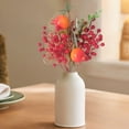 thumbnail image 4 of VQPeo Simulated Fruit Bouquet, Foam Christmas Floral Arrangement, Festive Home Table Centerpiece for Holiday Parties & Living Room Decor, 4 of 5