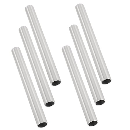MERRYHAPY Tent Fittings with Tent Pole Joint Silver 6Pcs