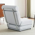 thumbnail image 3 of Single Sofa Chair Foldable Single Sofa Bed with Pillow,Portable Foldable Sofa Bed,Leisure Sofa Chair,Easy to Store,Made of Breathable and Wearable Linen, 3 of 10