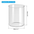 thumbnail image 2 of Uxcell 3.9"x3.1" Clear Glass Cylinder Vase Tabletop Flowers Vase Floating Candle Holder Vase, 2 of 6