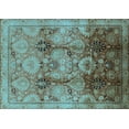 thumbnail image 1 of Ahgly Company Indoor Rectangle Oriental Light Blue Traditional Area Rugs, 3' x 5', 1 of 4