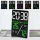 thumbnail image 1 of Despertador digital con pantalla LED - Fecha, semana, temperatura, humedad, doble alarma, brillo automático, 5 colores, 1 of 6