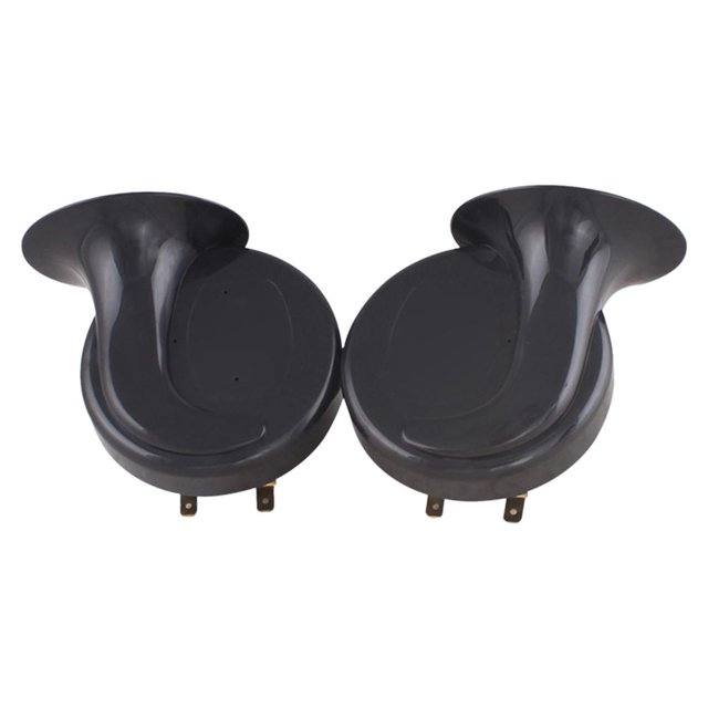 2 pares de bocina de caracol para automóvilbocina fuerte para motocicleta para coche Tmvgtek Accesorios para autos y motos