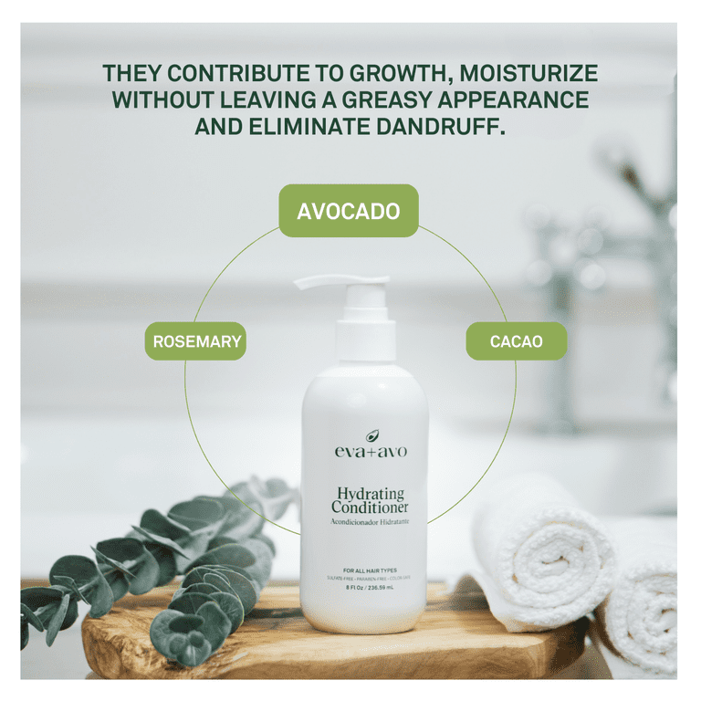 Eva + Avo Sulfate-Free Conditioner, 8 fl oz photo 7