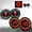 Black, variant on LED Tail Lights for 05 to 07 Chevrolet Corvette- Black - 10 x 12 x 18 in.