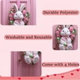 thumbnail image 4 of YMARPT Spring Easter Welcome Door Cover Decoration, Easter Bunny Door Banner, Welcome Door Banner Background for Easter Theme Supplies Decor, 4 of 5