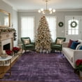 thumbnail image 7 of Kokia 8'x10' Washable Modern Abstract Area Rug, Dark Purple Ombre Soft Non Slip Rug for Living Room Bedroom Dining Room, 7 of 7