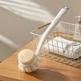 thumbnail image 7 of Vxdvou Three-in-One Soft Hair Long-Handle Bath Brush, Double-Sided Shower Scrub for Back, Feet, and Body Exfoliation, Gentle Bristles for Full Body Cleaning and Comfort, 7 of 7