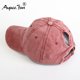 thumbnail image 2 of Women Hollow Out Ponytail Baseball Cap Washing Hats Denim Hunting Sunhat Cotton Outdoor Sports Simple Vintag Visor Casual Cap qym unisex, 2 of 2