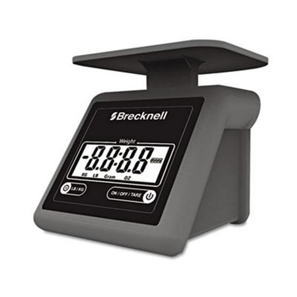 Brecknell PS7 Balance Postale Électronique 7 lbs Capacité 6.8 x 5.6 Plate-Forme Gris
