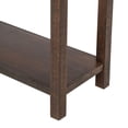 thumbnail image 6 of Console Table, Rustic Entryway Table with Storage Drawers and Bottom Shelves, Wood Sofa Table Behind Couch Table, 6 of 8