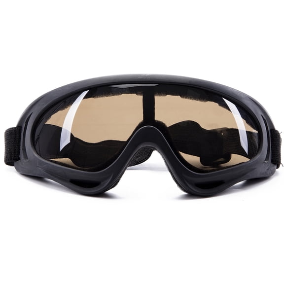 HBMYN Anti Fog Dust Wind Uv Ski Goggles Ski Sunglasses Glasses Outdoor Sports Tool (Brown Grey Colorful Glass), Ski Sunglasses, Anti-Dust Goggles, Bicycle Motorcycle Snowboard Goggles