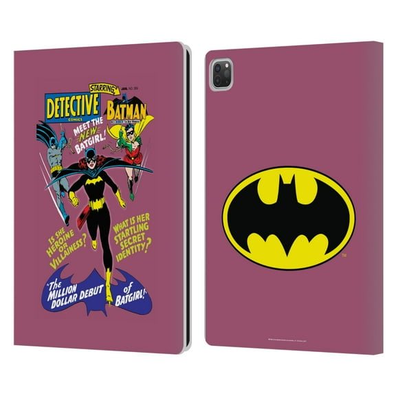 Head Case Designs Officially Licensed Batman DC Comics Famous Comic Book Covers Detective Comics 359 Leather Book Case Compatible with Apple iPad Pro 12.9 (2020 / 2021)