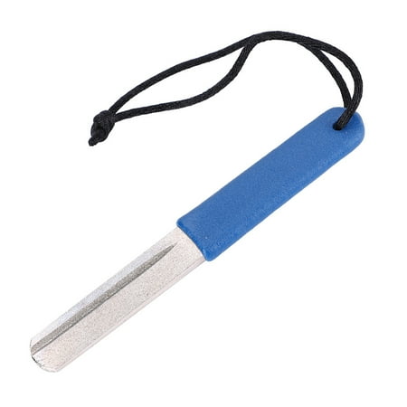 Sarapandan Outdoor Pocket Diamond Fish Hook Knife Sharpener Sharpening File Fishing