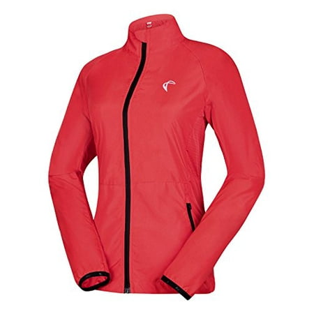 Women's Packable Windbreaker Jacket Resistant Cycling Running