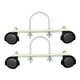 thumbnail image 3 of 2 soportes de polea móvil, prácticos y profesionales, con ruedas giratorias de 360 degree, piezas de reparación, base de de calentador eléctrico,, 3 of 8