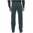 thumbnail image 2 of Wrangler Men's Medium Wash Regular Fit Work Jeans Blue 34W x 30L, 2 of 2