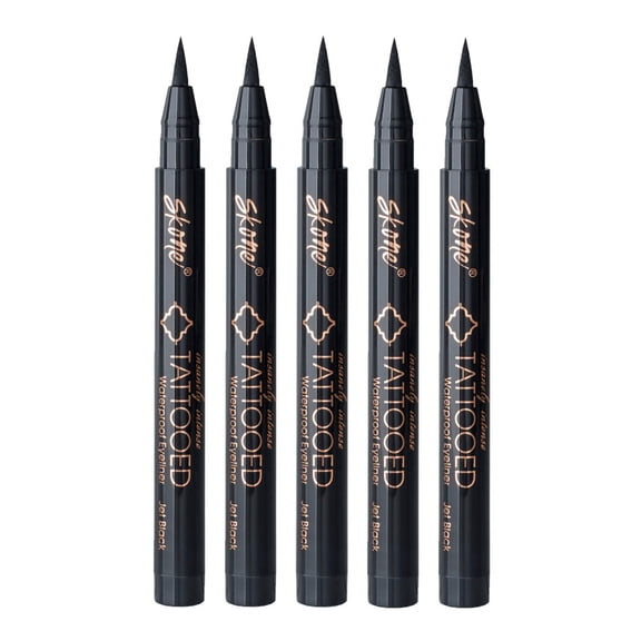 Skone Cosmetics - Insanely Intense Tattooed Eyeliner - Set of 5 Jet Black