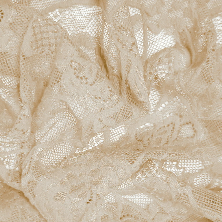 Sally's Fabrics Stretch Lace By the Yard A3377 – Good's Store Online