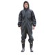 thumbnail image 2 of Imperméable à capuche imperméable pour le travail, salopette anti-poussière grasse, peinture verde, capuche de protection, vêtements de travail, 2 of 4