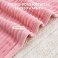 thumbnail image 4 of GOTCOZY Heated Blanket Electric Throw - 50"x60" Heating Blanket with 3 Hours Auto-Off and 5 Heat Levels ETL Certified Soft Flannel,Machine Washable (Pink), 4 of 6