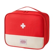 Lightweight Oxford Cloth Outdoor Emergency First Aid Kit Bag for Travel, Camping, Hiking, Home – Portable Medical Storage Organizer, Multi-Compartment