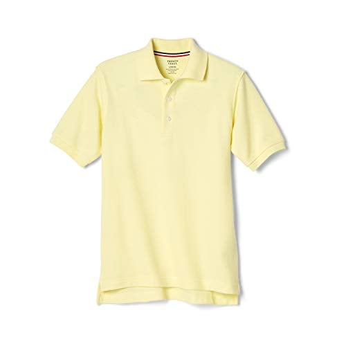 Polo à Manches Courtes en Piqué - Jaune, 16