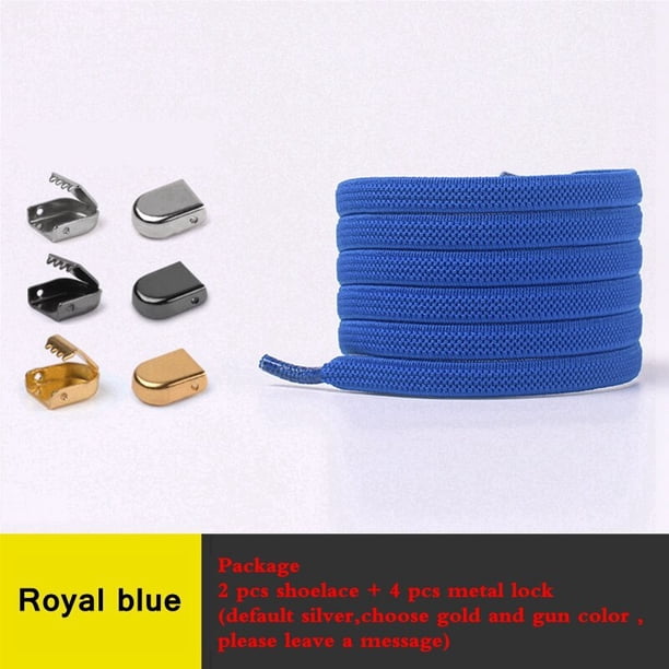 Nuevos cordones elásticos, cordones para zapatos sin atar, zapatillas de ocio para exteriores, cordones planos de seguridad rápida, cordones perezosos Unisex para niños y adultos, China Gao Jinjia LED