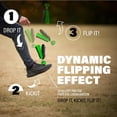 thumbnail image 4 of Entrenador deportivo Kickit PRO negro y verde para habilidades de fútbol, 4 of 6
