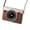 Coffee, variant on Camera Shape Portable Wearable Travel Cooling Fan Compact Quiet Neck Hanging Desk Fan for Outdoor Sports Bedroom Offices