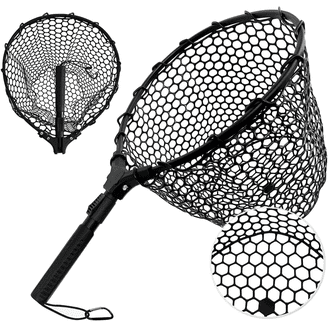 14 foot crab net fishing 5ft Crab Net w/ Wooden Handle – Promar & Ahi USA main image 1