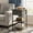 Grey, variant on XC 3 Sizes Nightstand With Charging Station, Bedside End Table With Fabric Drawers & USB/Type-C Ports And Outlets, Night Stand For Bedroom Furniture, Adjustable Feet And Variable