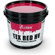 Ecotex Tex Red HV High Viscosity Textile Screen Printing Emulsion Quart - 32 oz.