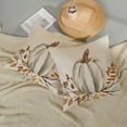 thumbnail image 5 of Fall Pillow Covers 18x18 Set of 2 White Pumpkin Leaf Branch Fall Decor Pillowcase Autumn Harvest Thanksgiving Decorative Outdoor Throw Pillow Covers Linen Farmhouse Cushion Case for Couch Home, 5 of 6