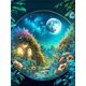 thumbnail image 1 of New 5D DIY Diamond Painting Moon House Tree Flower Fantasy Landscape Mosaic Diamond Embroidery Cross Stitch Full H73square 45x60cm Gao Jinjia LED, 1 of 2
