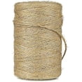 thumbnail image 1 of Cordel de yute de 200 m, cuerda de yute natural para jardinería, decoración del hogar, envoltura de regalos, artes y manualidades, 1 of 5